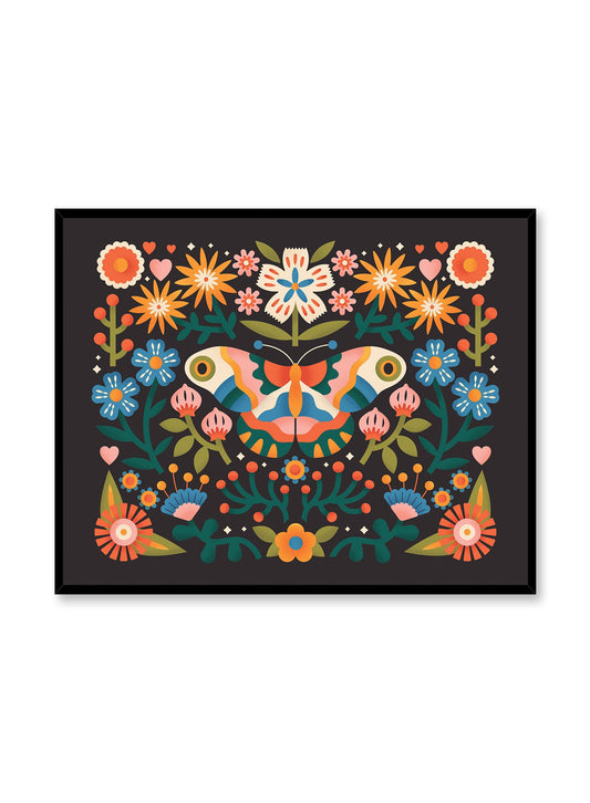 Butterfly Kaleidoscope, Poster